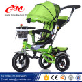 empuje niños triciclo bicicleta juguetes / marco de metal bicicleta de triciclo para niños / fábrica al por mayor triciclo barato para bebé